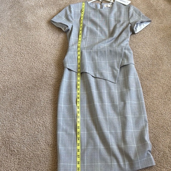 Ted Baker Ariia Working Title Glen Plaid Peplum Dress  | Size 1 (US 2–4) | NWT - Picture 9 of 12